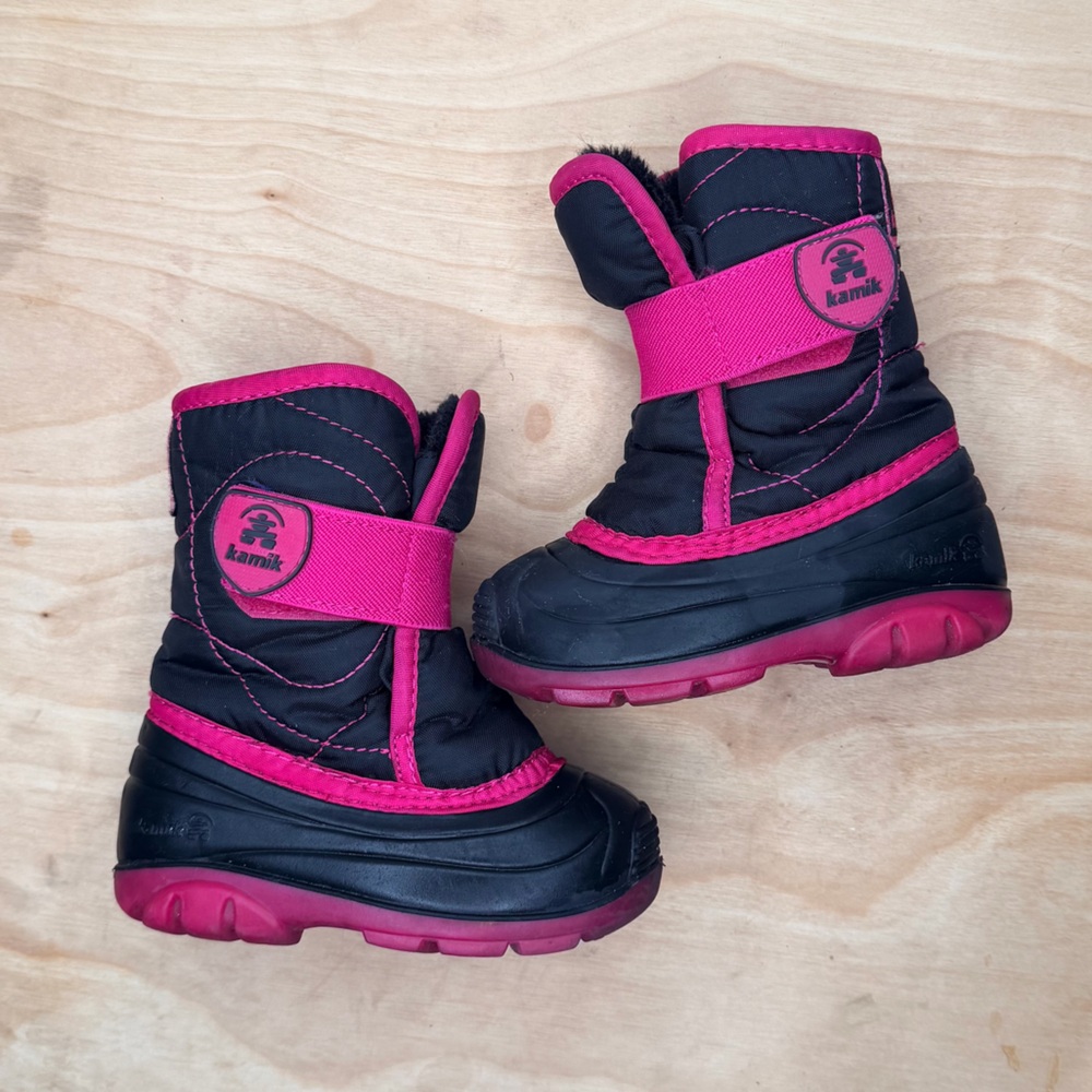 Kamik Toddler Girls Snowbug 5 Boot Waterproof Size 6C